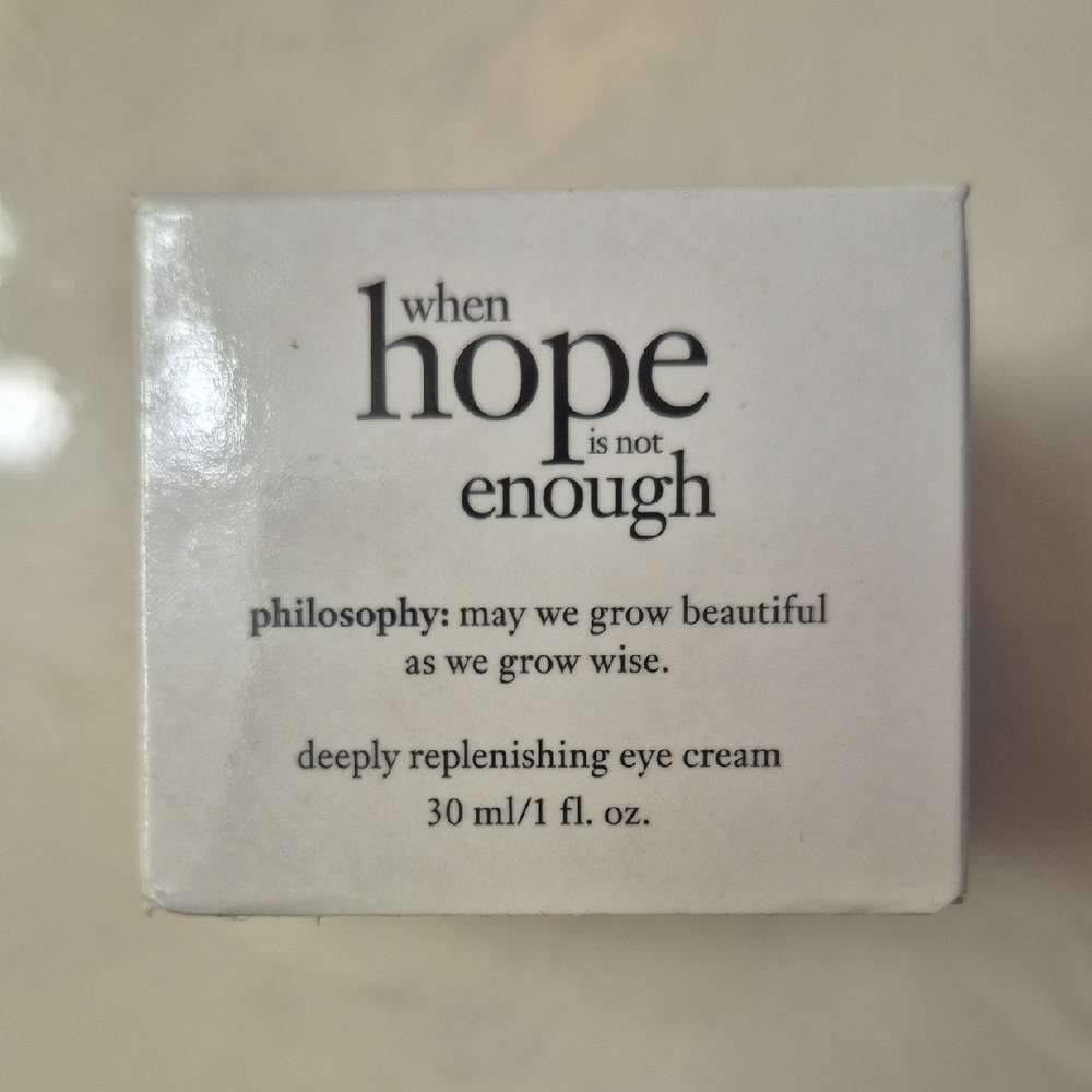 Philosophy When Hope is Not Enough Eye Cream - White